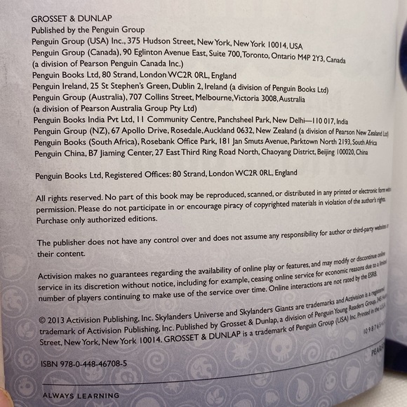 Skylanders Giants Master Eon’s Official Guide Activision Skylanders Universe - Picture 4 of 13